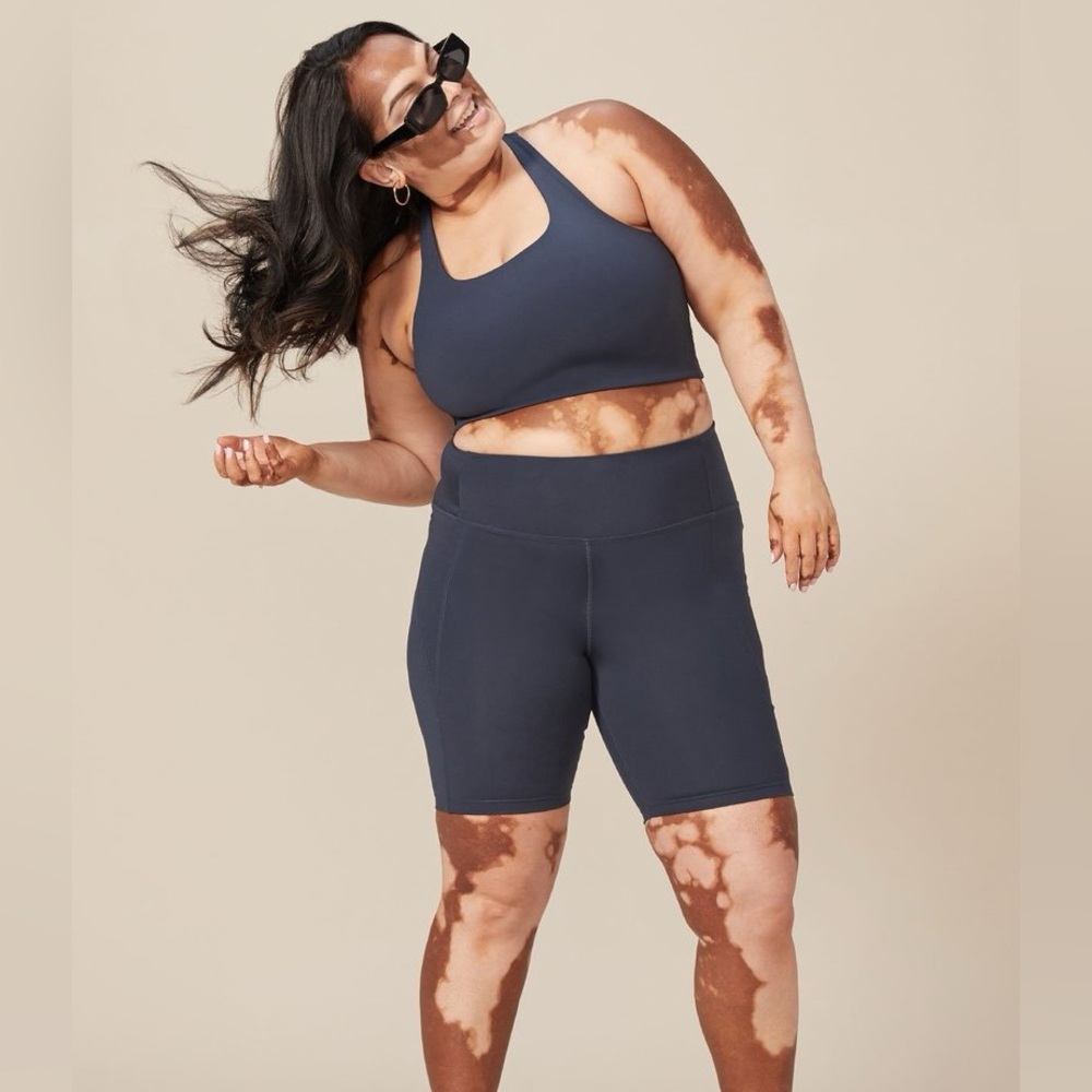 Girlfriend Collective Midnight FLOAT Bike Short